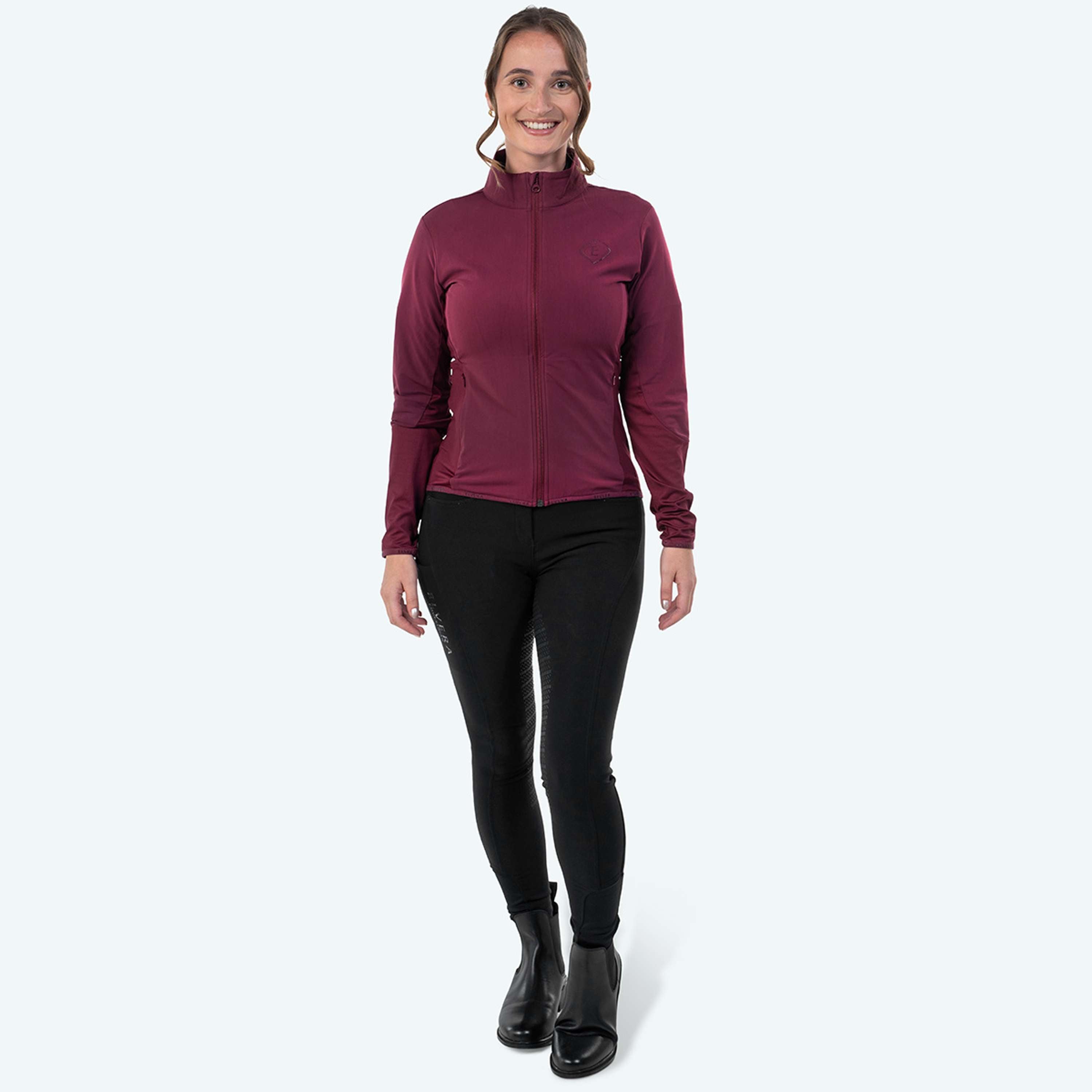 Elvera Equestrian Training Vest EEAveline Wineberry