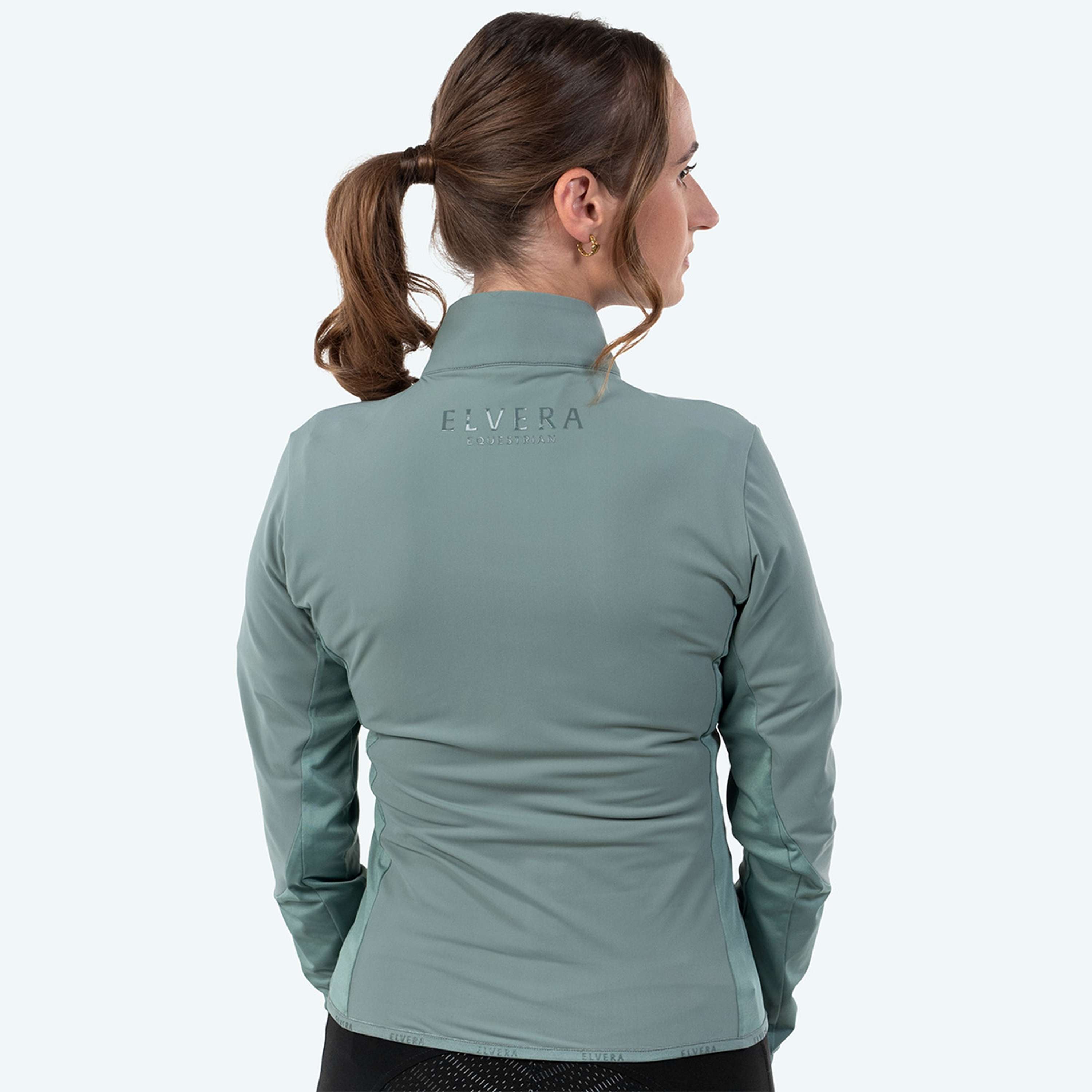 Elvera Equestrian Training Vest EEAveline Stormy Green
