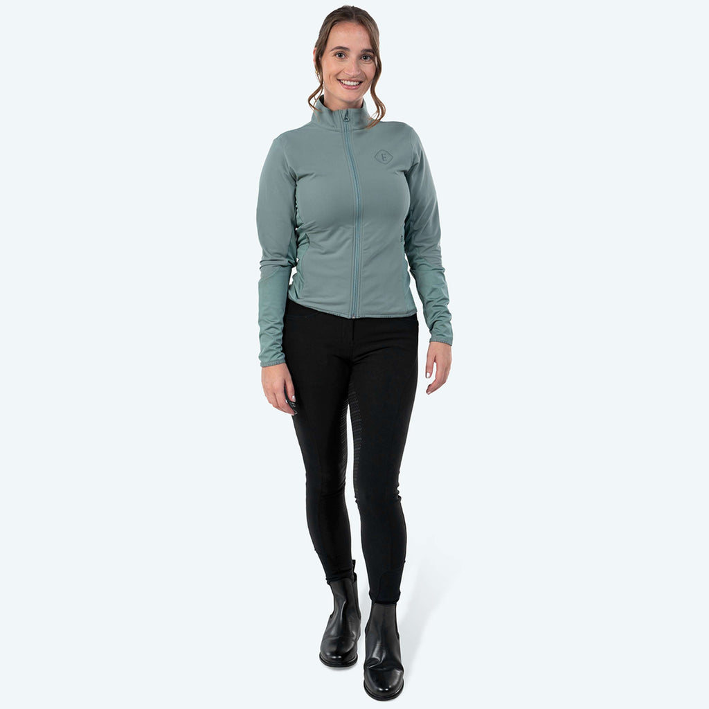 Elvera Equestrian Training Vest EEAveline Stormy Green