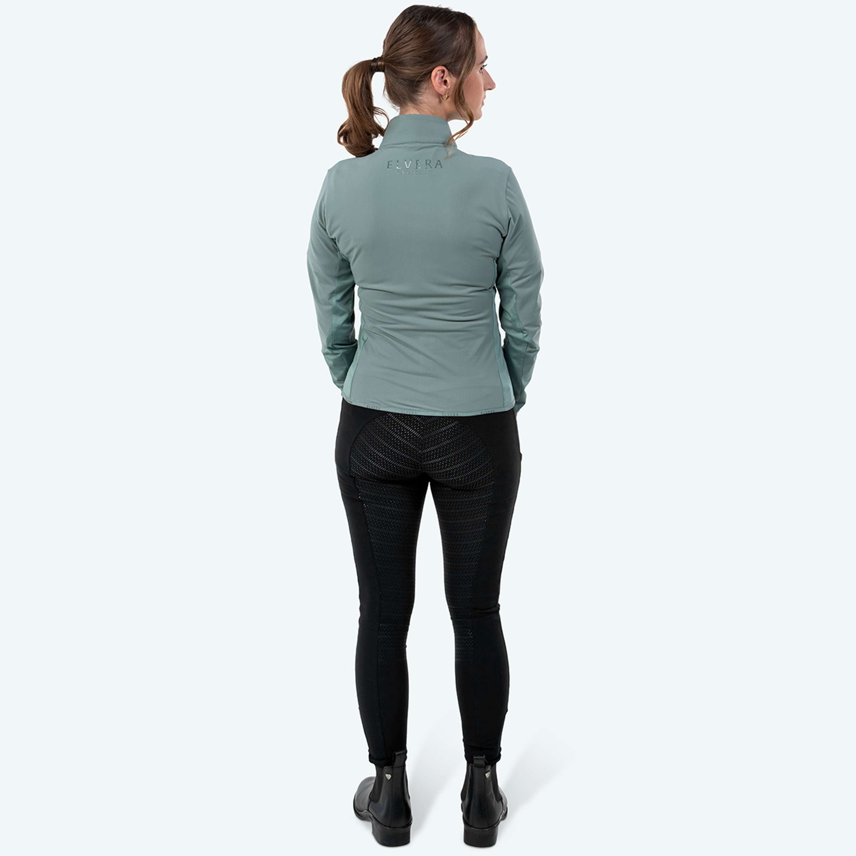 Elvera Equestrian Training Vest EEAveline Stormy Green