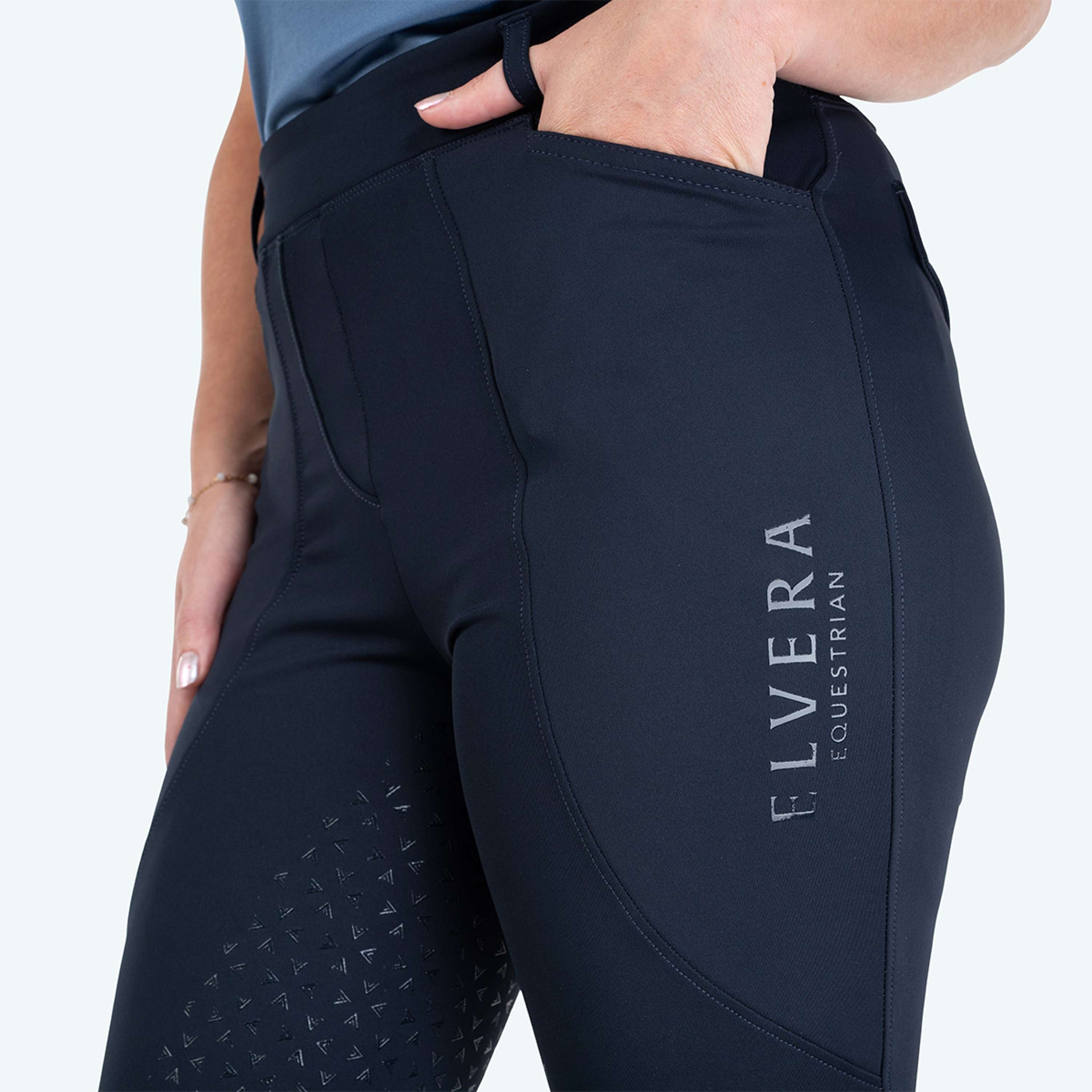 Elvera Equestrian Riding Legging Motion Sky Captain