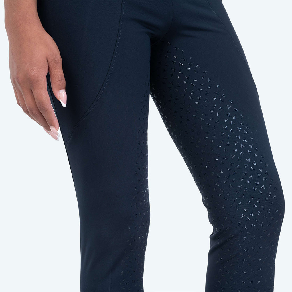 Elvera Equestrian Riding Legging Motion Bling Sky Captain