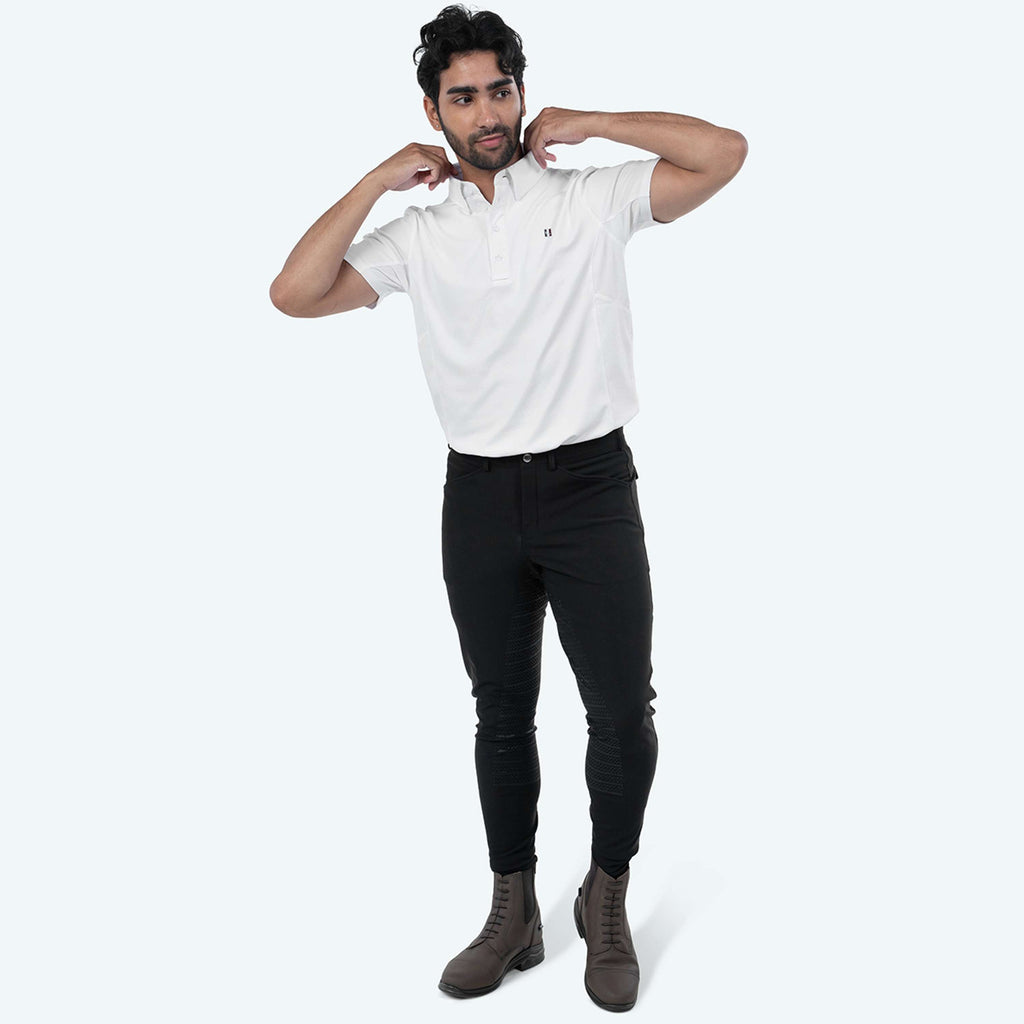 Elvera Equestrian Breeches Dual Core Pro Men Black