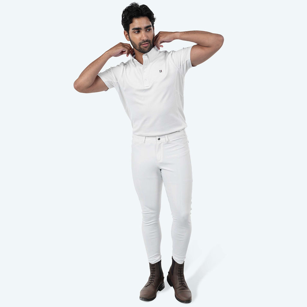 Elvera Equestrian Breeches Sensitive Pro Men White