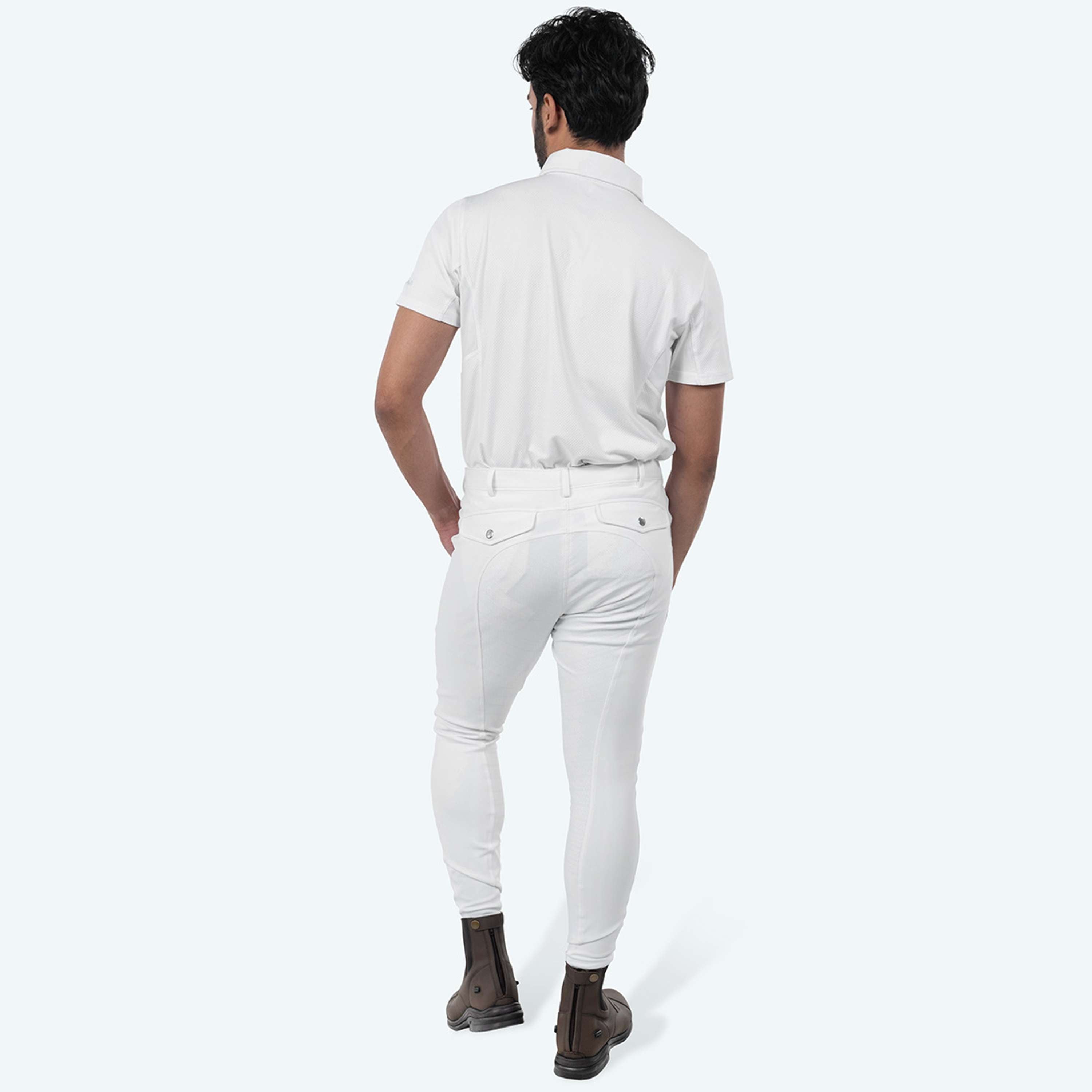 Elvera Equestrian Breeches Sensitive Pro Men White