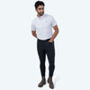 Elvera Equestrian Breeches Dual Core Pro Half Seat Men Black