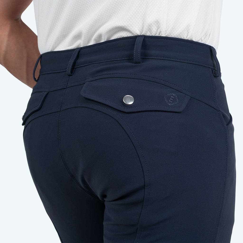 Elvera Equestrian Breeches Dual Core Pro Half Seat Men Salute