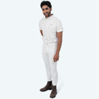Elvera Equestrian Breeches Sensitive Pro Half Seat Men White