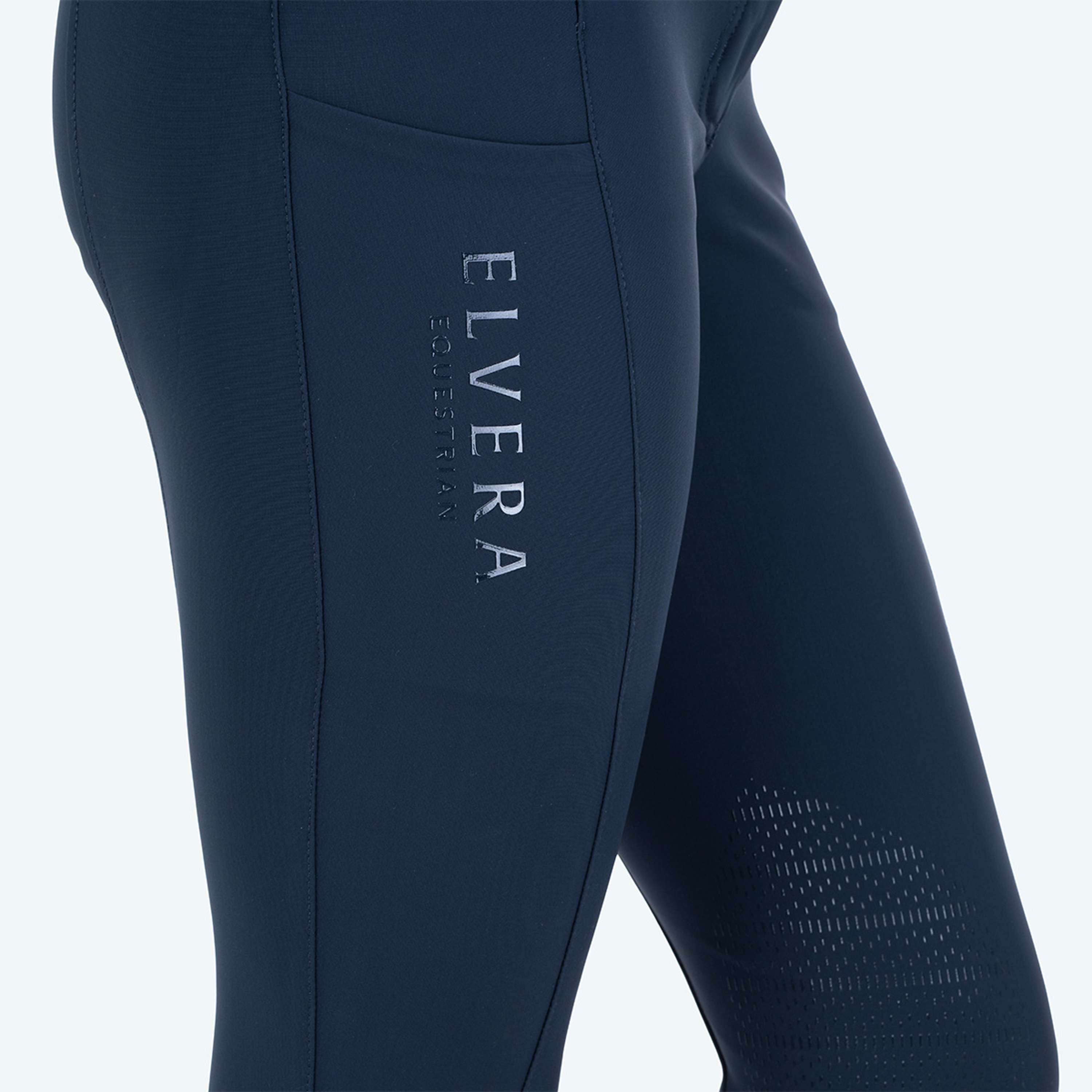Elvera Equestrian Breeches Dual Core Pro Half Seat Salute