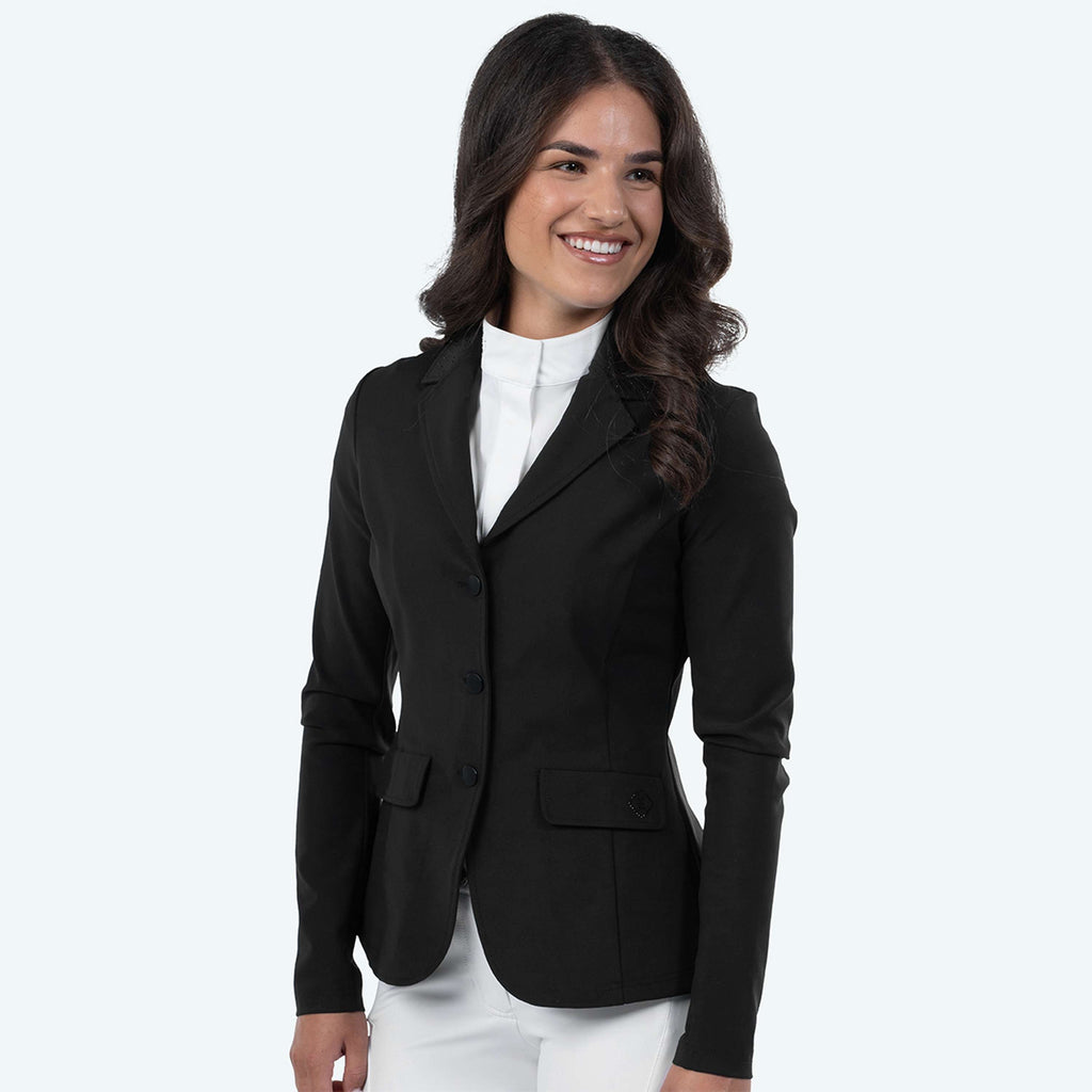 Elvera Equestrian Competition Jacket EEChica Bling Black