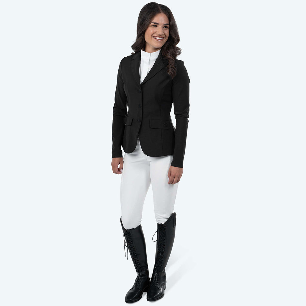 Elvera Equestrian Competition Jacket EEChica Bling Black