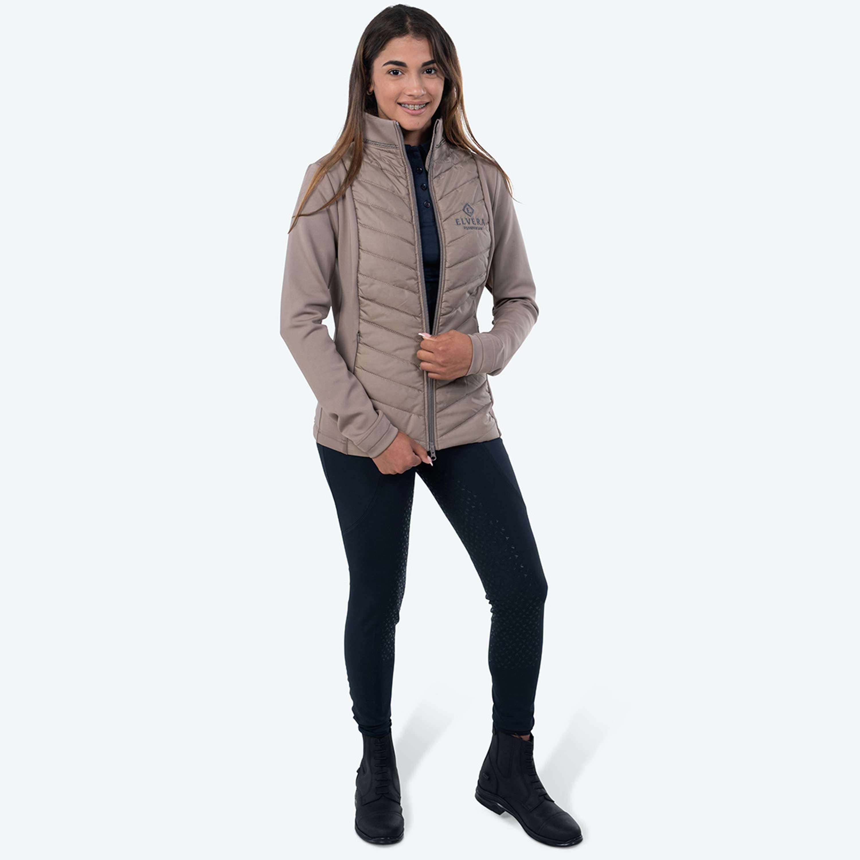 Elvera Equestrian Jacket EEUvilina Bling Taupe