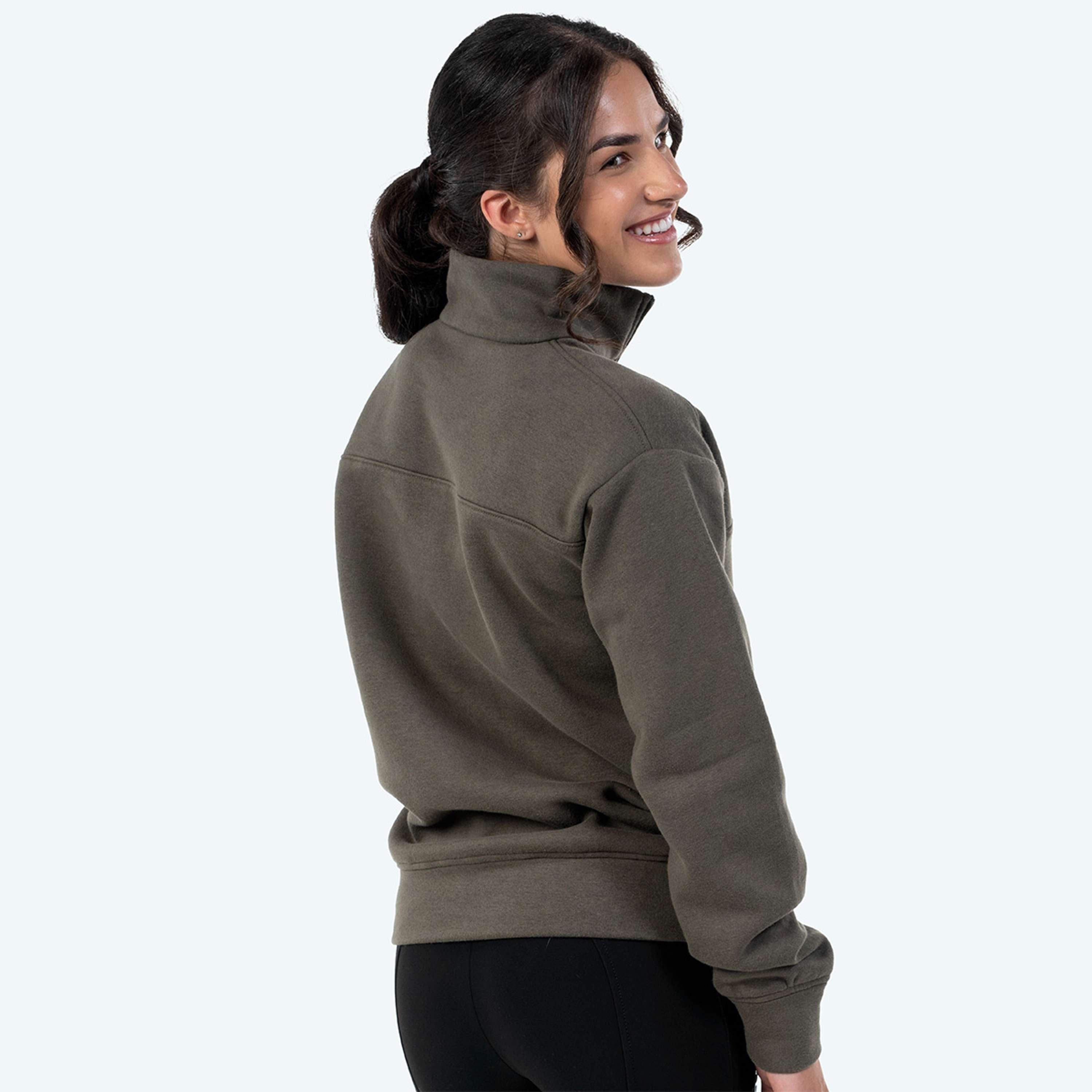 Elvera Equestrian Sweater EEHazardstory Thyme