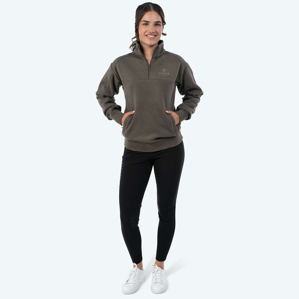 Elvera Equestrian Sweater EEHazardstory Thyme