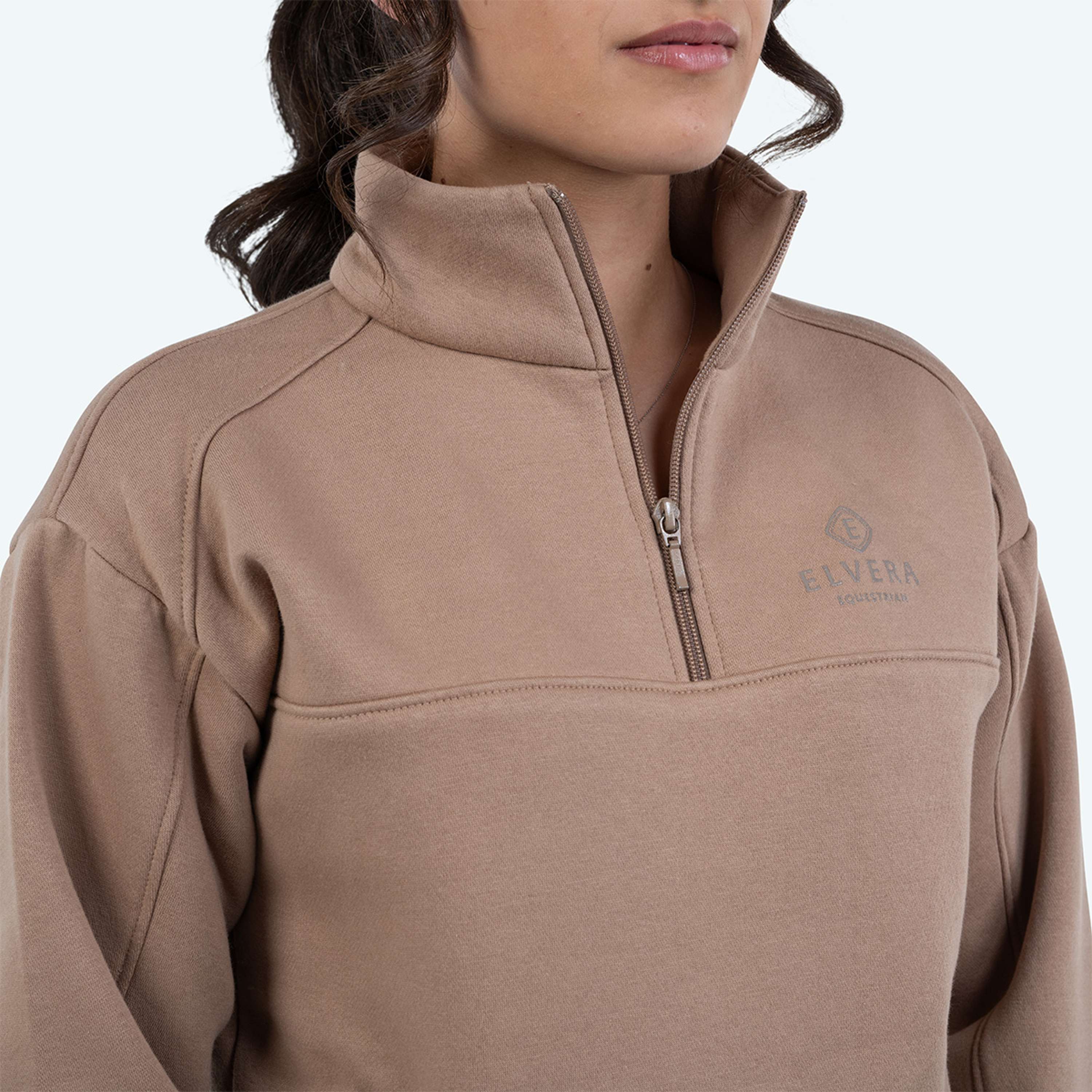 Elvera Equestrian Sweater EEHazardstory Latte