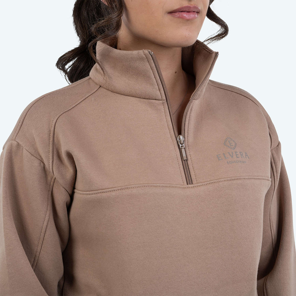 Elvera Equestrian Sweater EEHazardstory Latte