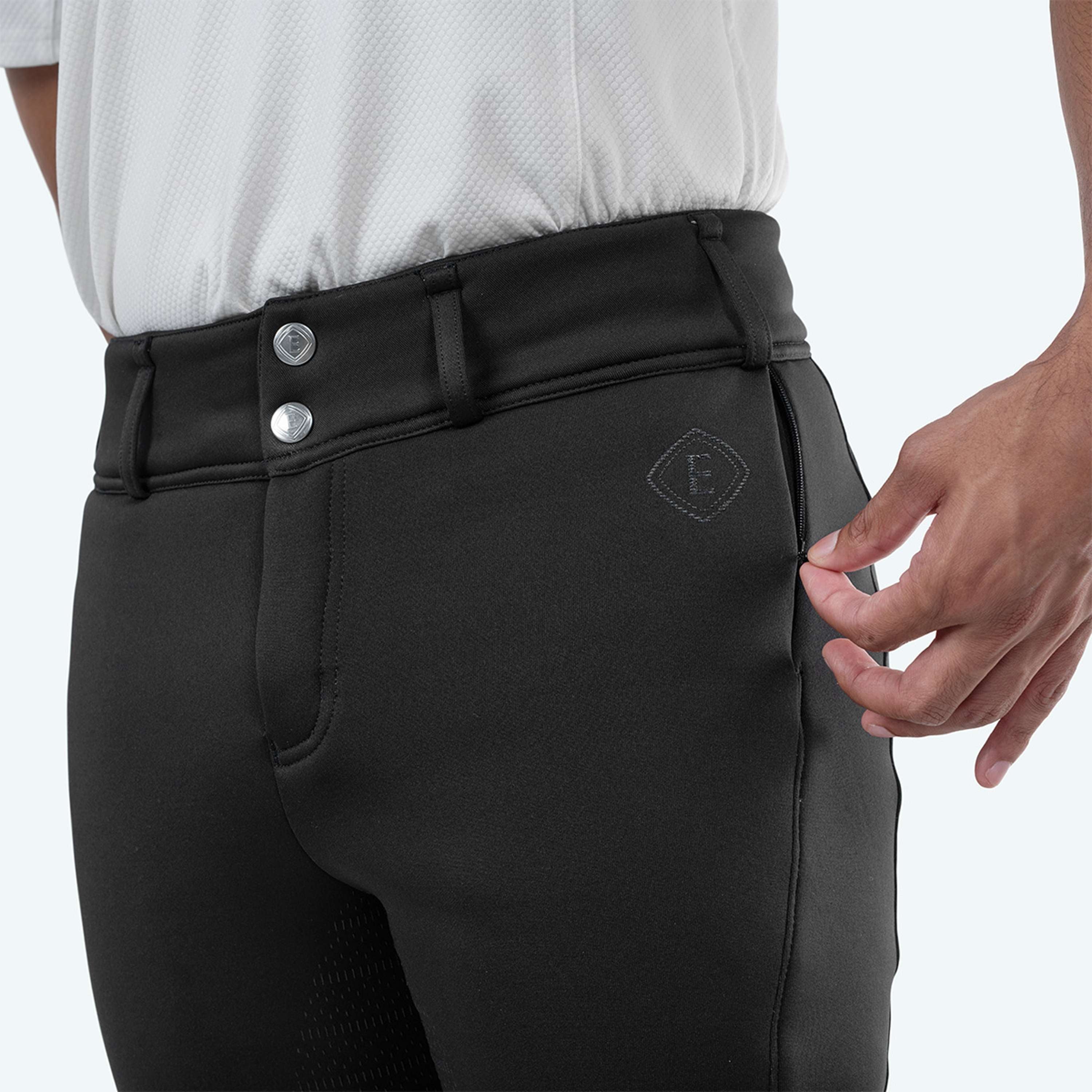 Elvera Equestrian Breeches Teddy Winter Pro Men Black