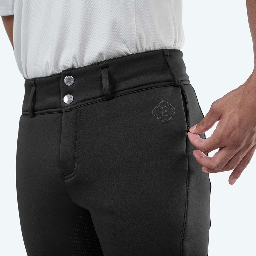 Elvera Equestrian Breeches Teddy Winter Pro Men Black