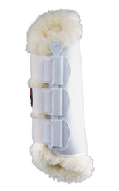 eQuick Tendon Boots eKur Luxury Rear Fluffy White