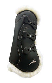 eQuick Tendon Boots Glam Fluffy Black