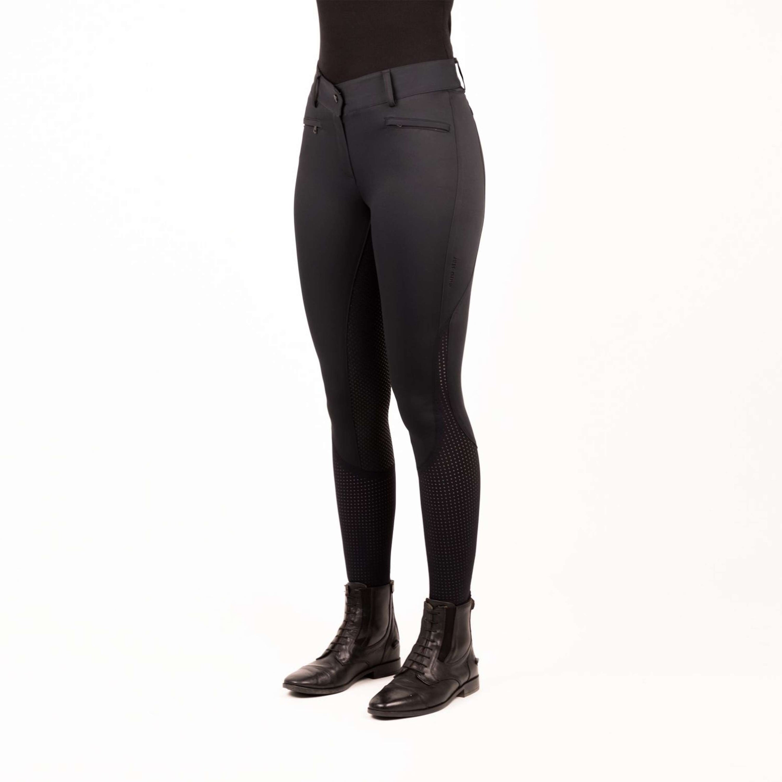 Euro-star Breeches Airflow FullGrip Black