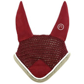 EQUITHÈME Ear Net Polyfun Bordeaux/Taupe