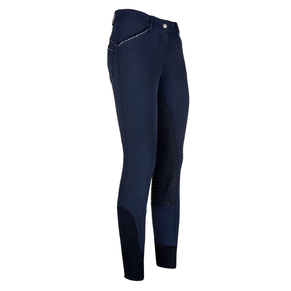 Easy Rider by Euro-star Breeches Elodie Diamond FullGrip Navy