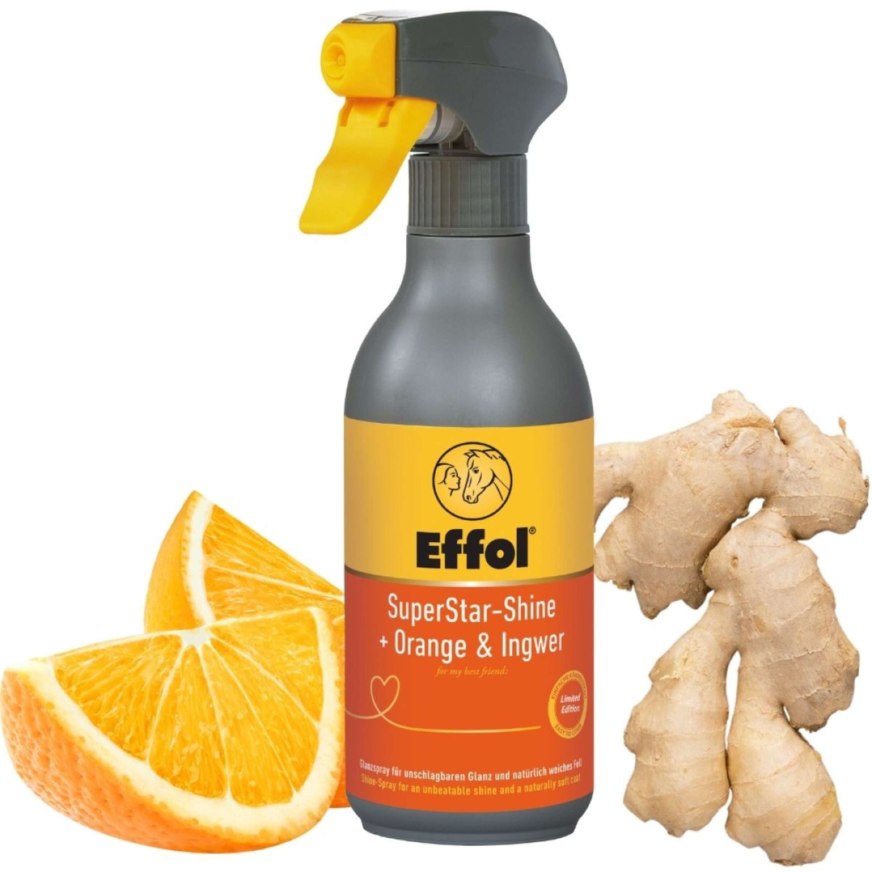 Effol Gloss Lotion SuperStar-Shine Spray Orange & Ginger