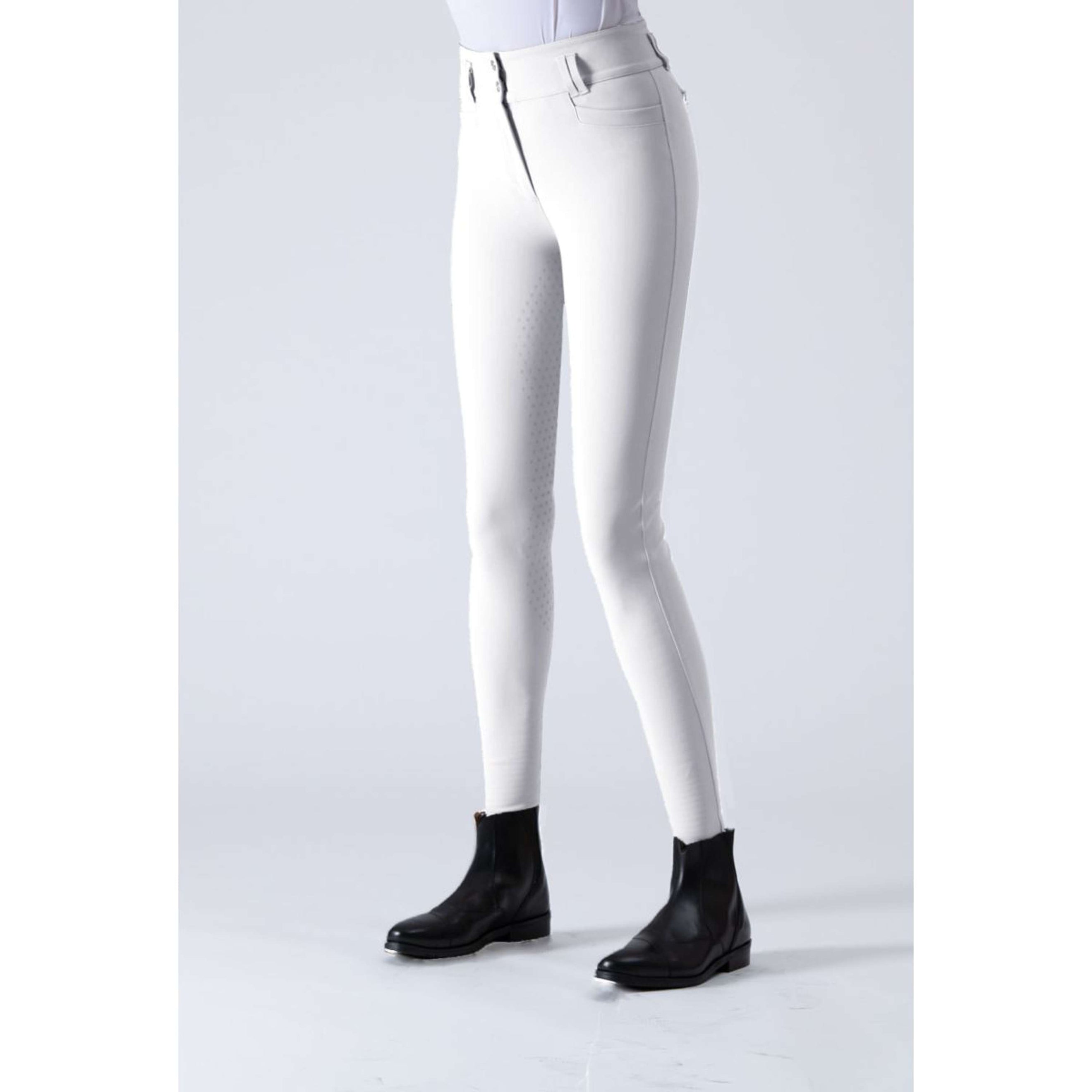 Ego7 Breeches Dressage CA White