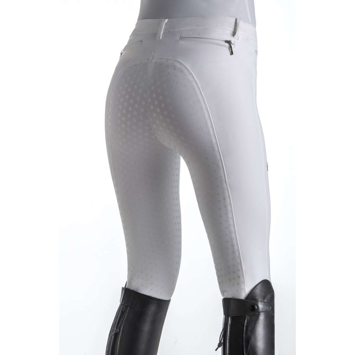 Ego7 Breeches Dressage FG White