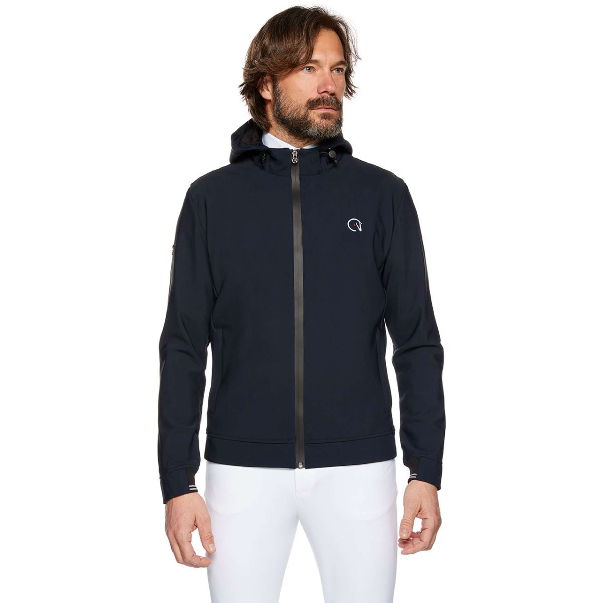 Ego7 Zip-Hoodie Men Navy