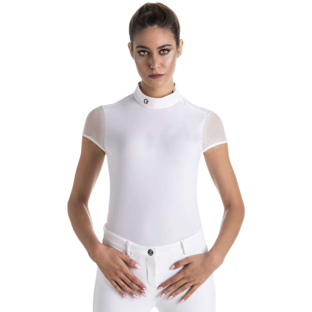 Ego7 Competition Shirt Rita Short Sleeves White