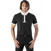 Ego7 Competition Shirt Short Sleeves Men Black/White