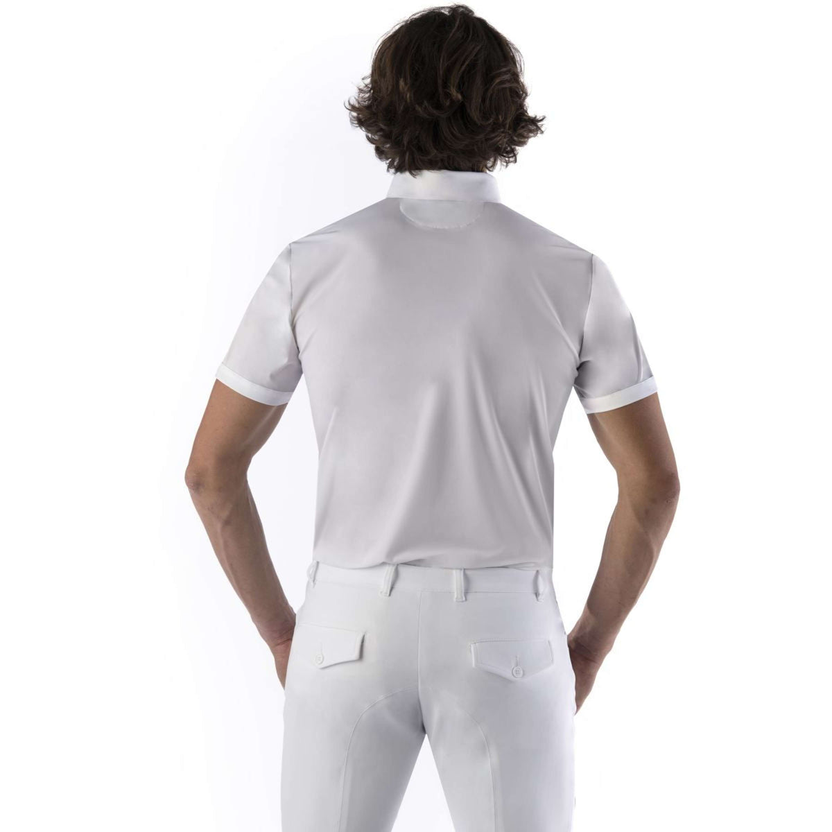 Ego7 Competition Shirt Short Sleeves Men White