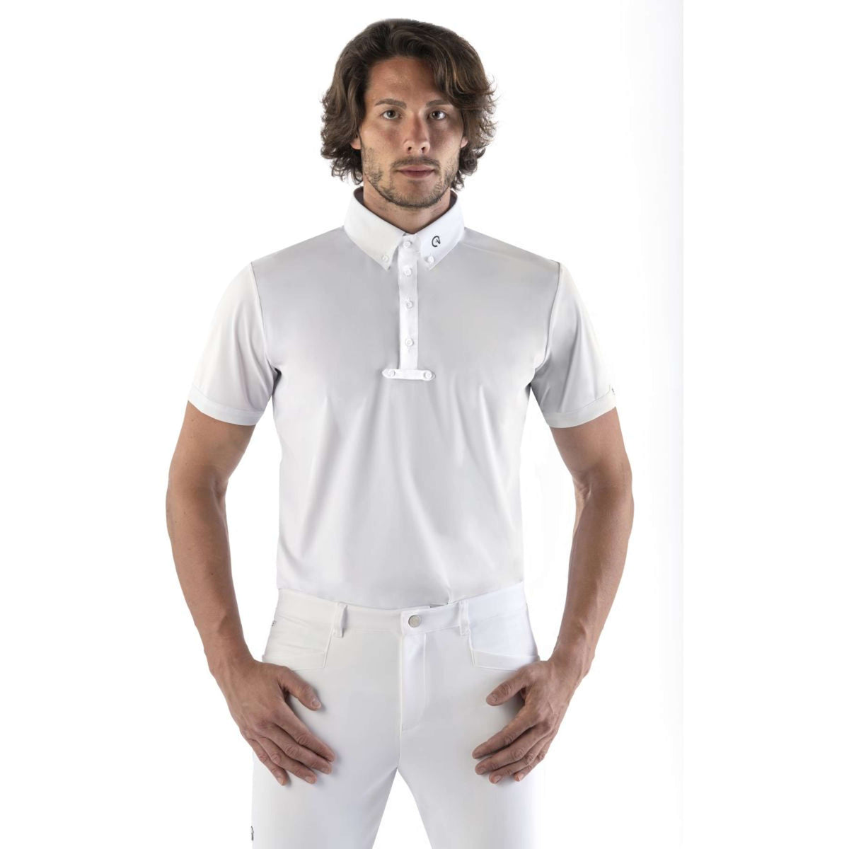 Ego7 Competition Shirt Short Sleeves Men White