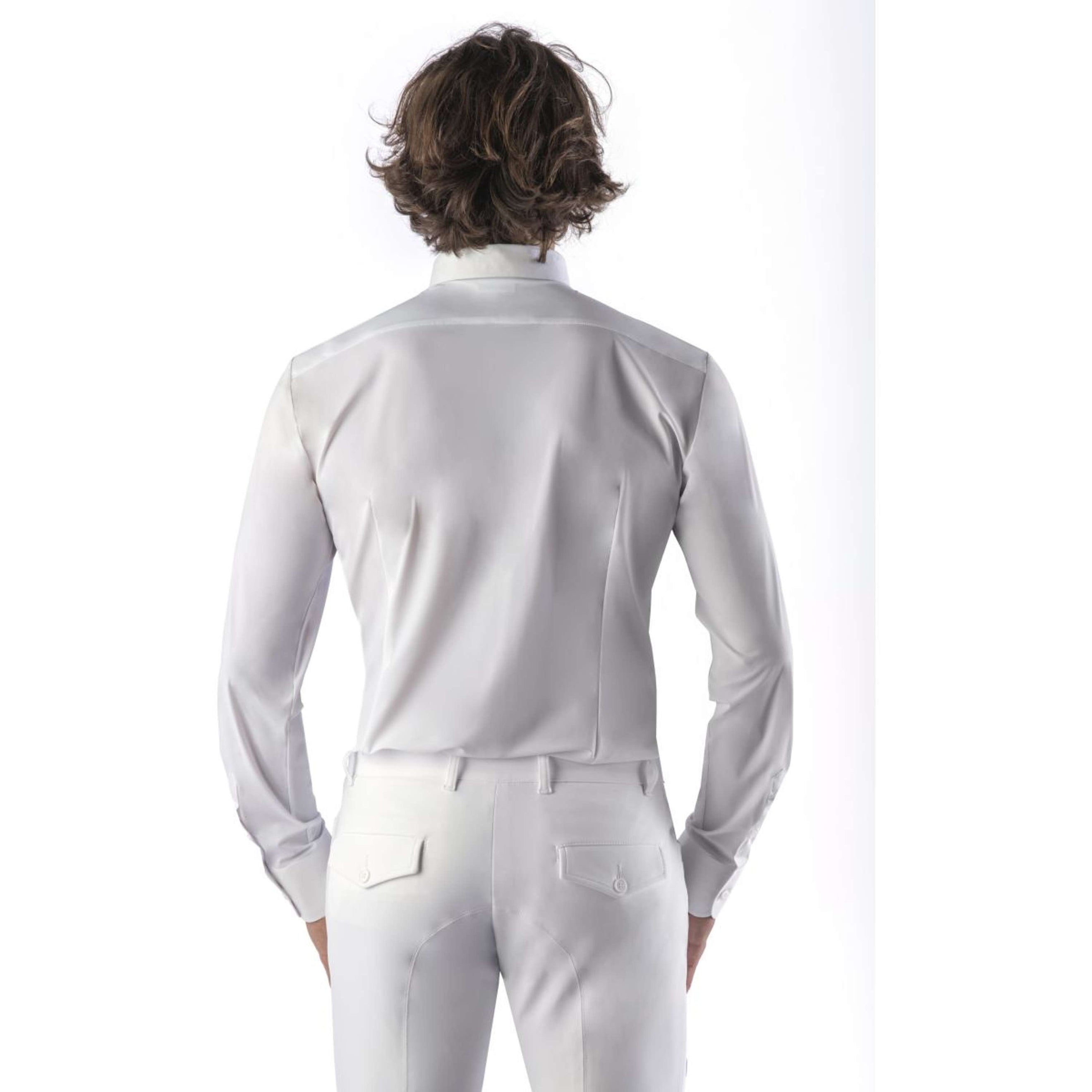 Ego7 Competition Shirt Long Sleeves Men White