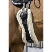 Norton Dressage Girth XTR Synthetic Sheepskin Havana/Cream