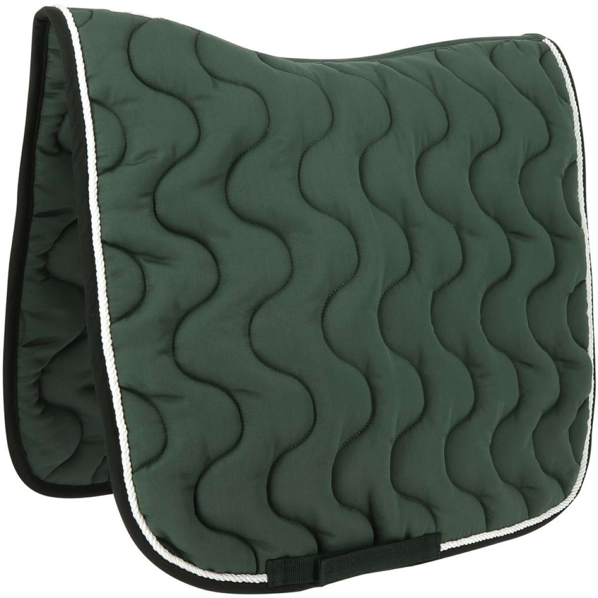 EQUITHÈME Saddle Cloth Polyfun Dressage Dark Green/Black