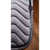 EQUITHÈME Saddlepad Glossy Jumping Grey