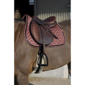 EQUITHÈME Saddlepad Glossy General Purpose Old Rose