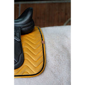 EQUITHÈME Saddlepad Glossy Dressage Yellow