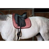 EQUITHÈME Saddlepad Glossy Dressage Old Rose