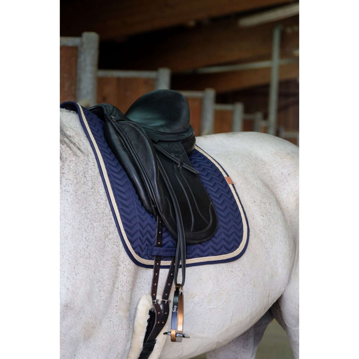 EQUITHÈME Saddlepad Softy Dressage Navy