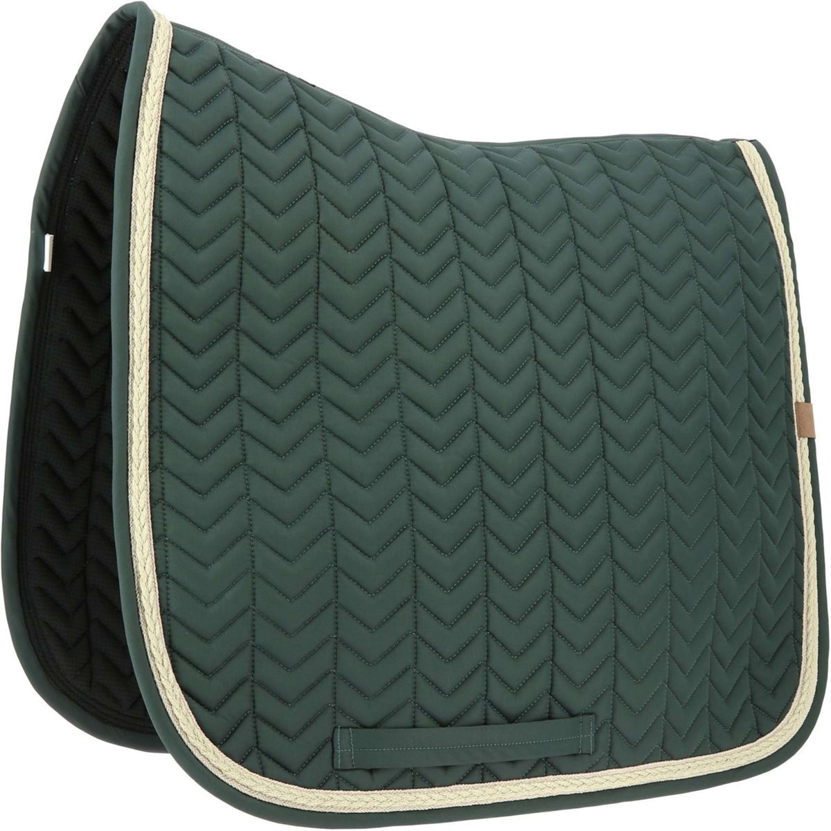 EQUITHÈME Saddlepad Softy Dressage Dark Green