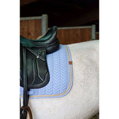 EQUITHÈME Saddlepad Softy Dressage Lightblue