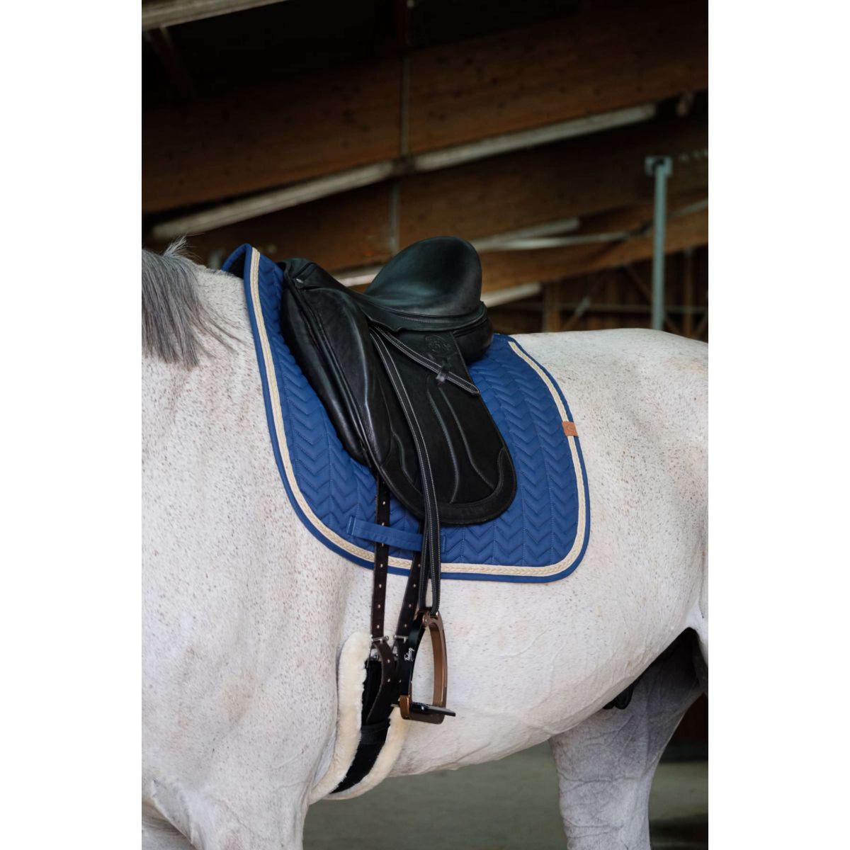 EQUITHÈME Saddlepad Softy Dressage Petrol