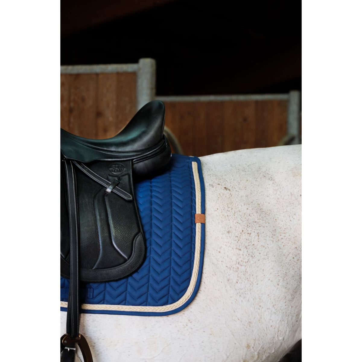 EQUITHÈME Saddlepad Softy Dressage Petrol