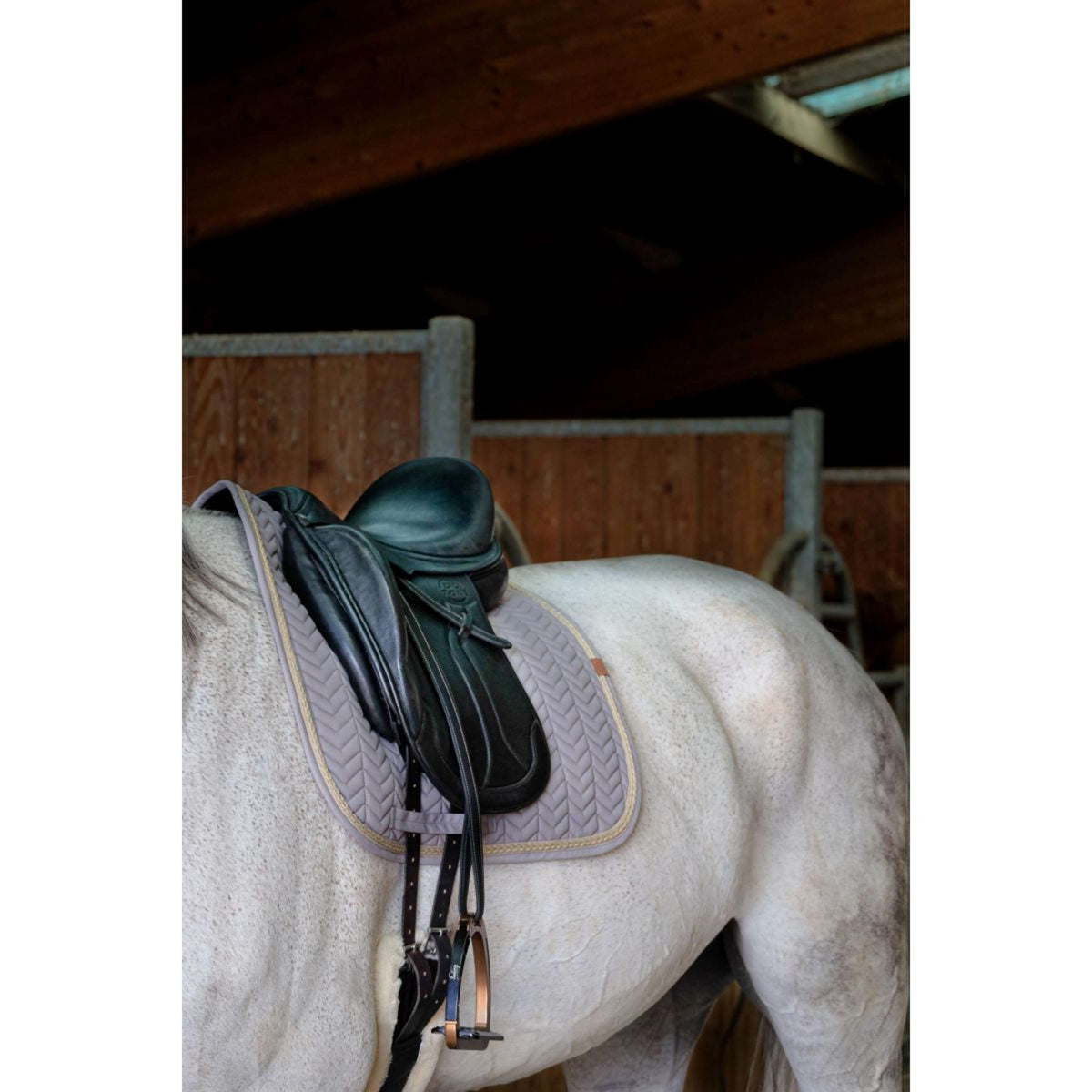 EQUITHÈME Saddlepad Softy Dressage Grey