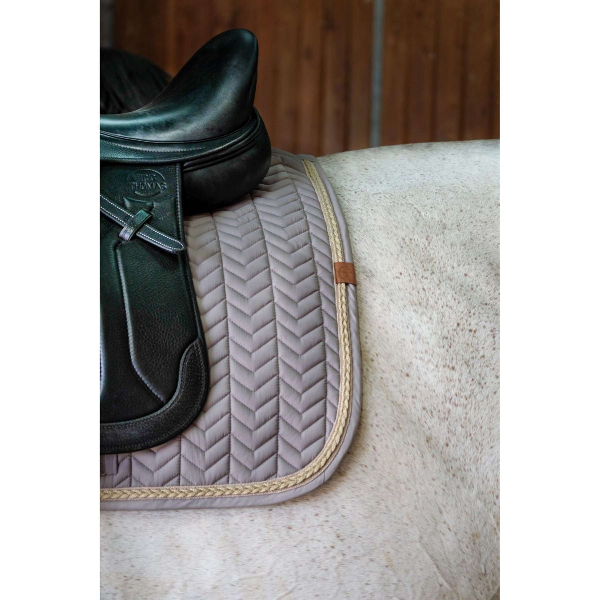 EQUITHÈME Saddlepad Softy Dressage Grey