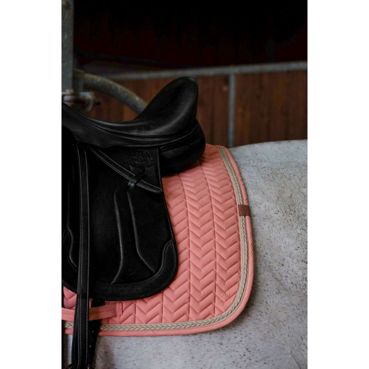 EQUITHÈME Saddlepad Softy Dressage Salmon